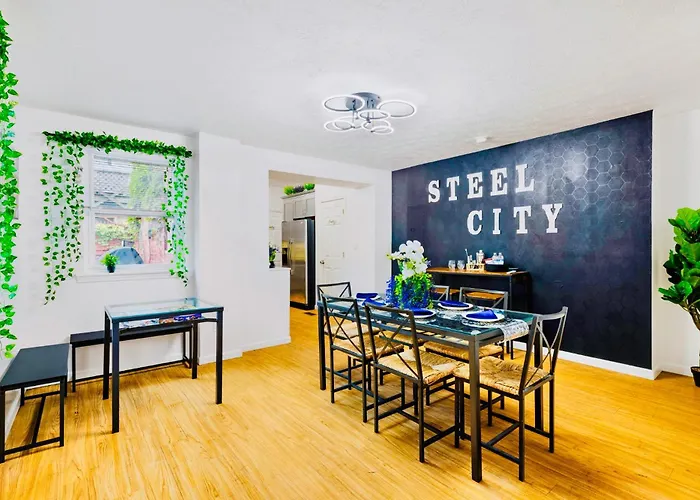 5bdrm 10bd With King Bbq Patio 1 Min Walk Carson St Pittsburgh